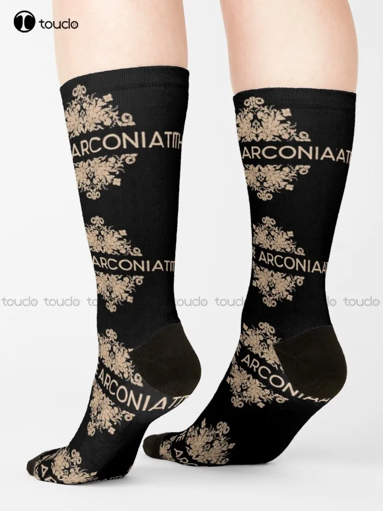 The Arconia Only Murders In The Building Socks Athletic Socks Street Skateboard Socks Christmas New Year Gift Unisex Adult