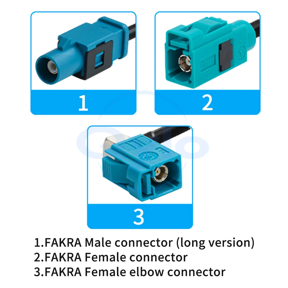 FAKRA-Z Type RF Adapter Cable RG174 Coaxial Extension Cable Universal All-Purpose Z-Type FAKRA (1 pcs)