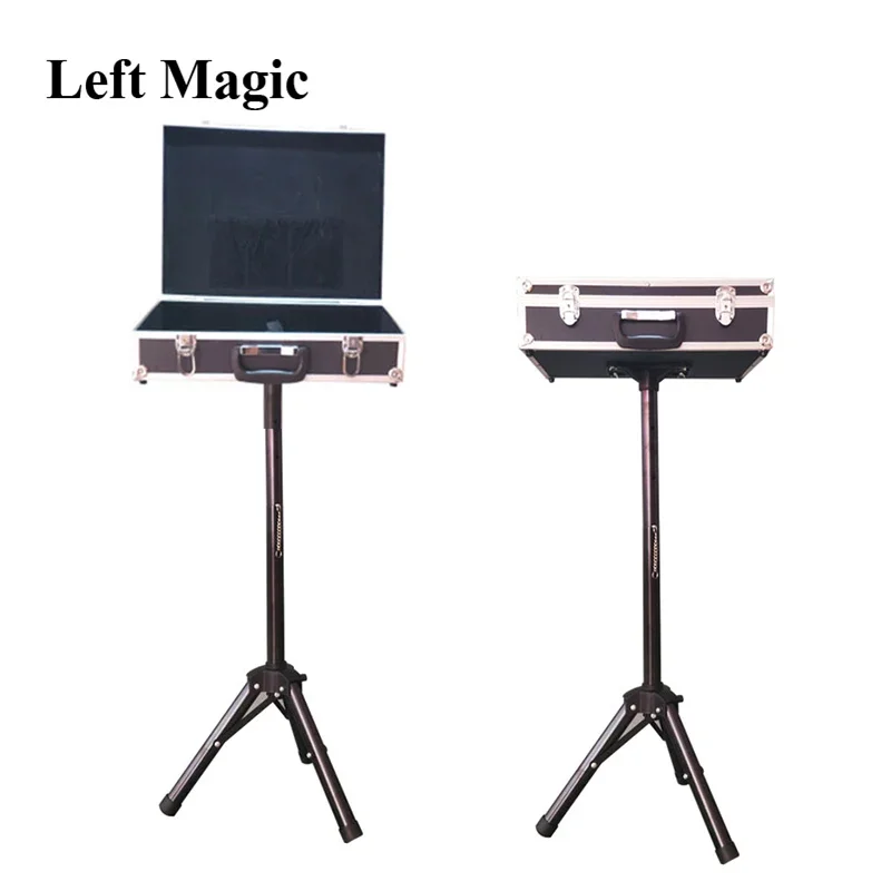 

Black Magic Trunk Boutique Tables Stage Magic Tricks Carrying Case (45*34*13cm) - Magic Props Stage Magic Accessories Gimmick