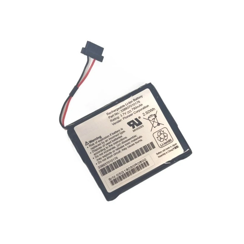 790mAh Battery 338937010176 For Pioneer AVIC-F320BT AVIC-F310BT AVIC-F AVIC-U AVIC-F220 AVIC-F3210BT AVIC-U220 + Free Tools