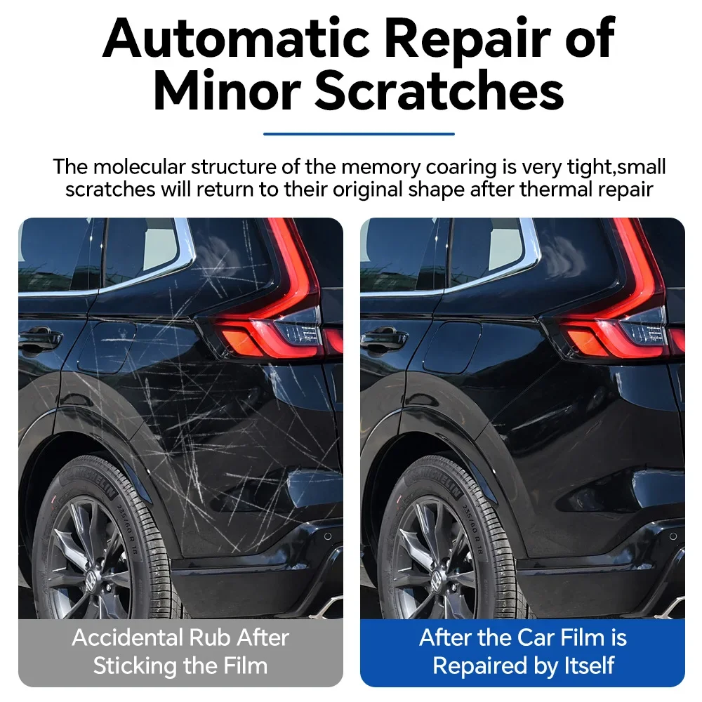 For HONDA CRV CR-V 2023-2025 Pre-cut PPF Clear Bra Car Headlight Rearview Door Extended TPU Paint Protection Film Anti-scratch
