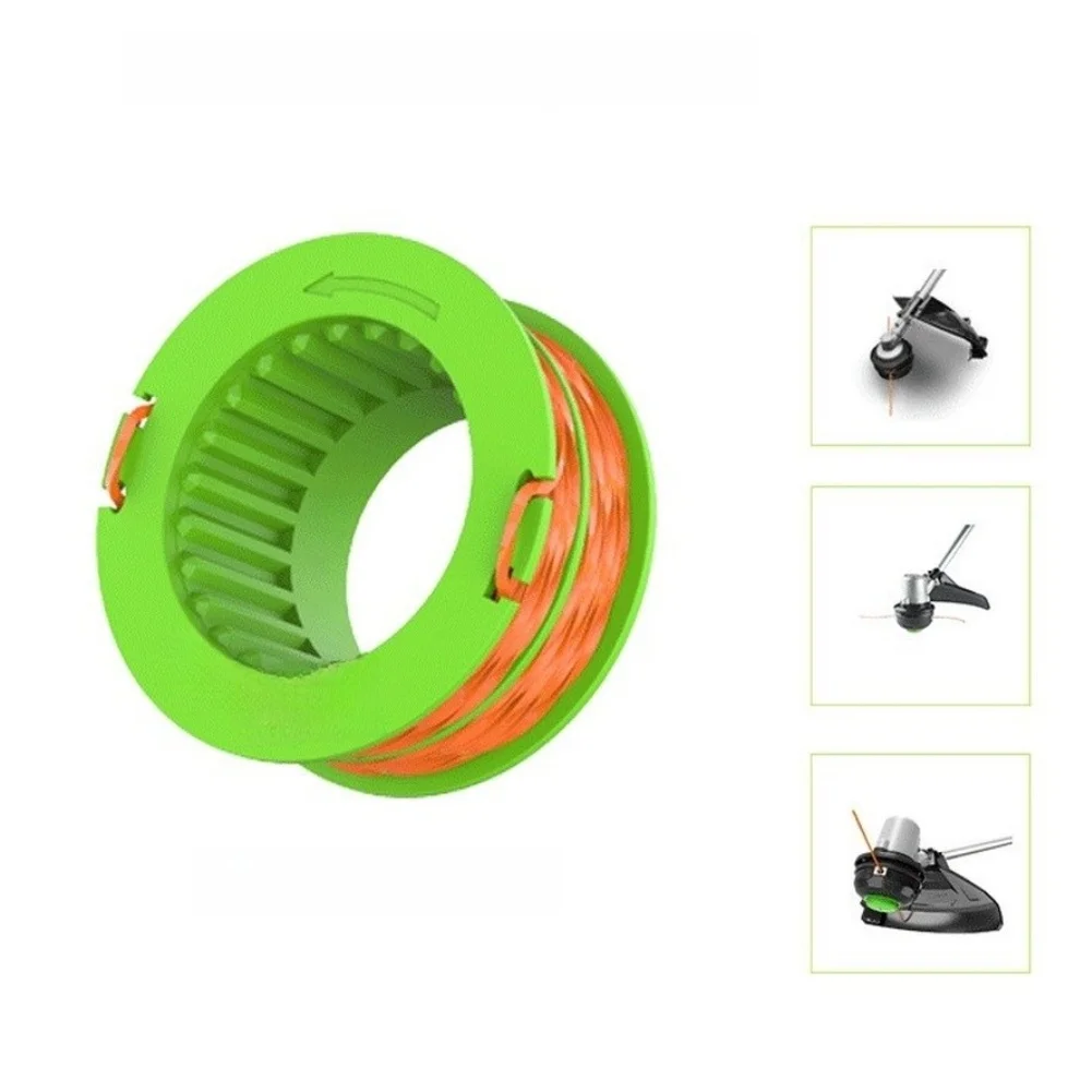 3 Pack AS1300 Trimmer Spool 0.095 Inch 17ft Line For For EGO Power+ 56V String Trimmer ST1502SA ST1500XY Lawn Mower Accessories