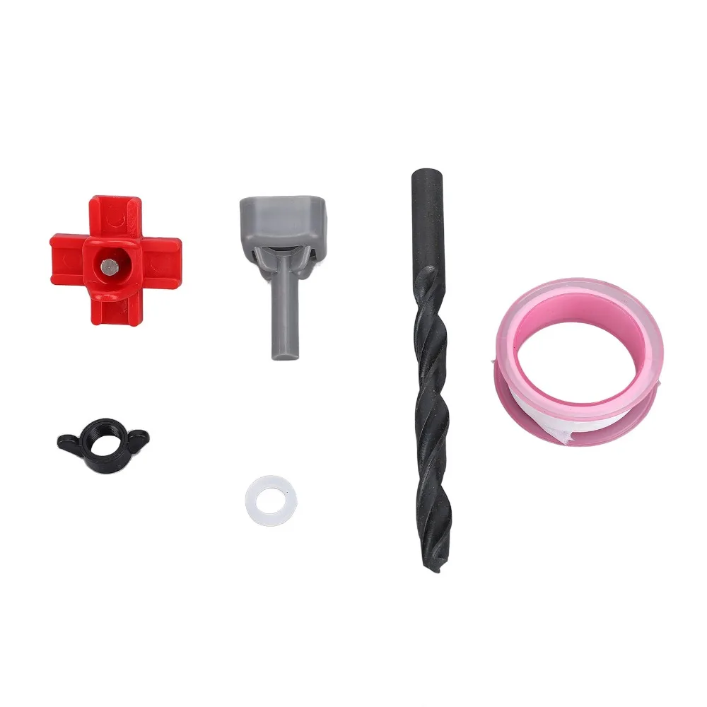 15Pcs Plastic Chicken Waterer Nipples Durable With Drill Bit Automatic Poultry Nipple Automatic Water Feeding Steel