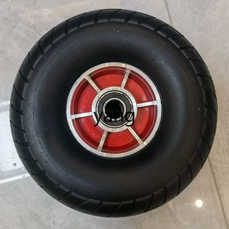 LH4.4 10/3.50 -4 solid tire steering wheel 10 inch, diameter 25cm casters solid rubber tire