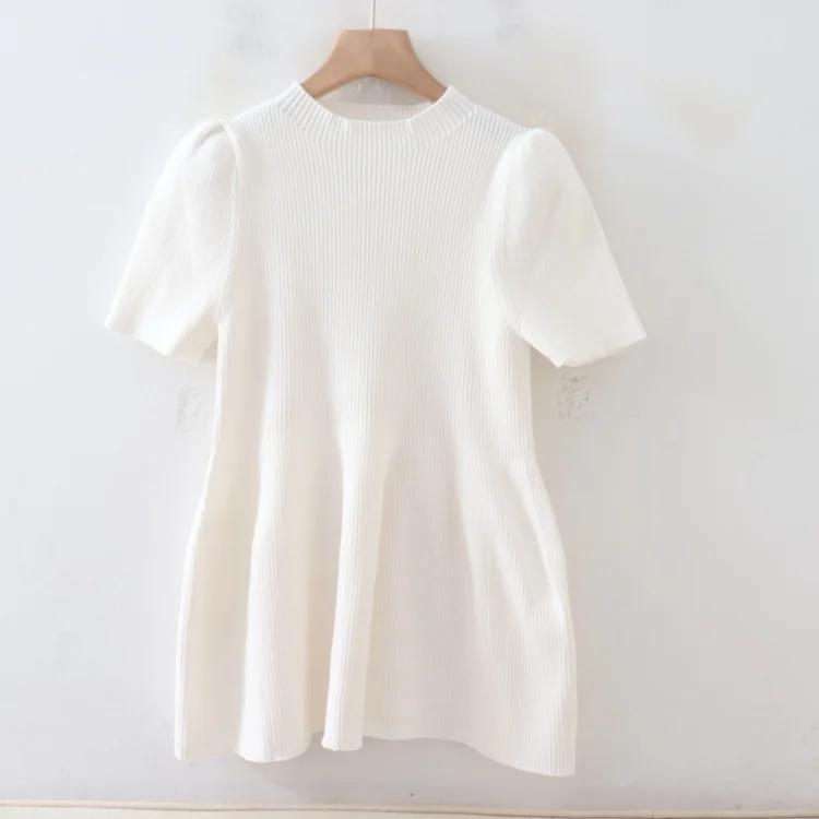 

Женский вязаный свитер Slim Fit ort Sve, круглый, повседневный, летний, теплый, цельный, для поездок на работу