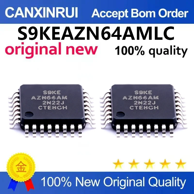 （5pcs-100pcs）S9KEAZN64AMLC S9KEAZN64AM Package QFP32 Full Microcontroller Chip Brand New Original