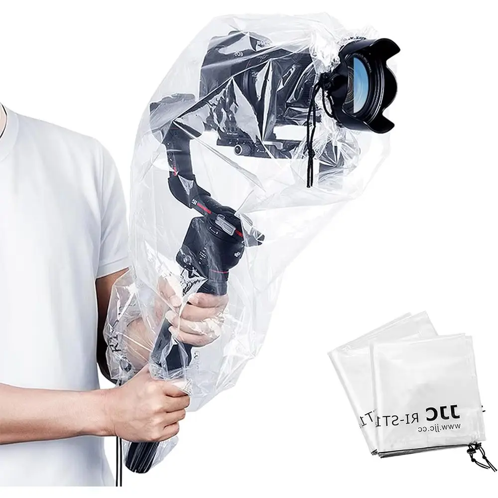 JJC 2Pack Klar Stabilisator Regen Abdeckung Gimbal Stabilisator für Kamera Regenmantel Für DJI RS 4 Pro RS 4 RS 3 Mini Pro RSC 2 RS 2