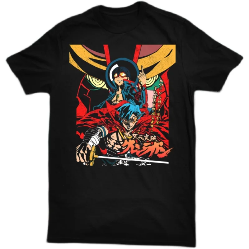 

Tianyuan Breakthrough, Red Lotus Snail Rock, High Street Retro Showa Vintage Vintage Japanese Cartoon Animation Movie T-shirt