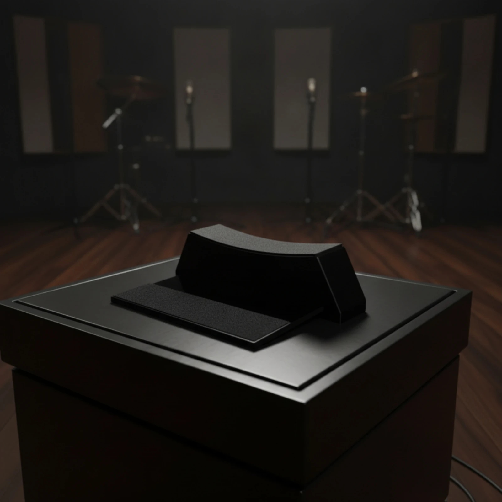 Kick Drum Riser Long-Lasting Bass Drum Riser Sturdy Reliable for Drummers, Stage, Rehearsal Rooms