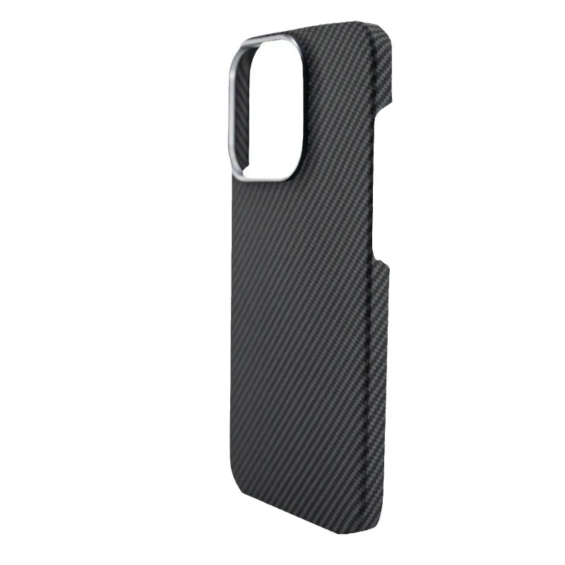 

Applicable to Apple 15promax Kevlar mobile phone case iphone15pro aramid fiber protective case new