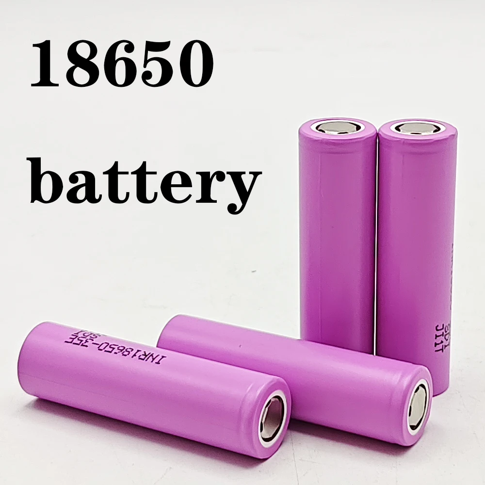INR18650-35E 3.7 فولت 3500 مللي أمبير 18650 بطارية لأجهزة سامسونج 20A ليثيوم لون تبديل البطارية بطارية خارجية + شاحن