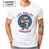 Shirt LOS POLLOS Hermanos T Shirt Chicken Brothers 2020 hot sale summer 100% cotton fashion raglan tee