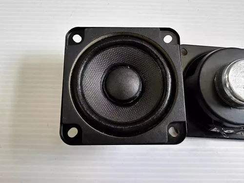 GHXAMP Classic Cloth Edge 2,75 pulgadas 70 mm Altavoz de rango medio de rango completo Cono de papel compuesto 4 ohmios 2 piezas