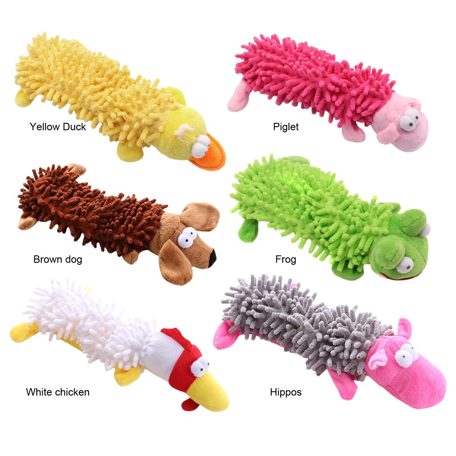 Pluszowa zabawka dla psa w ksz – Interactive Squeaky Plush Dog Toy recenzja i cena