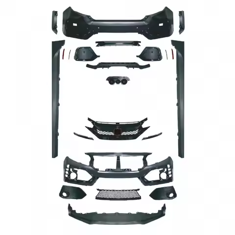 Suitable for 10th Modified TR 16th Gen Civic Type R Full Body Kit Front Rear Bumper