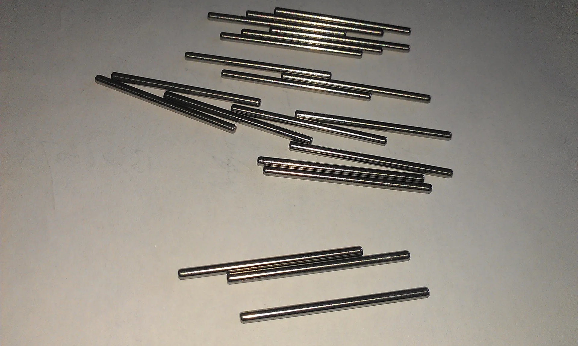 10000pcs 0.8mm Thick Straight Stainless Steel Pins 18.5mm Length W8494