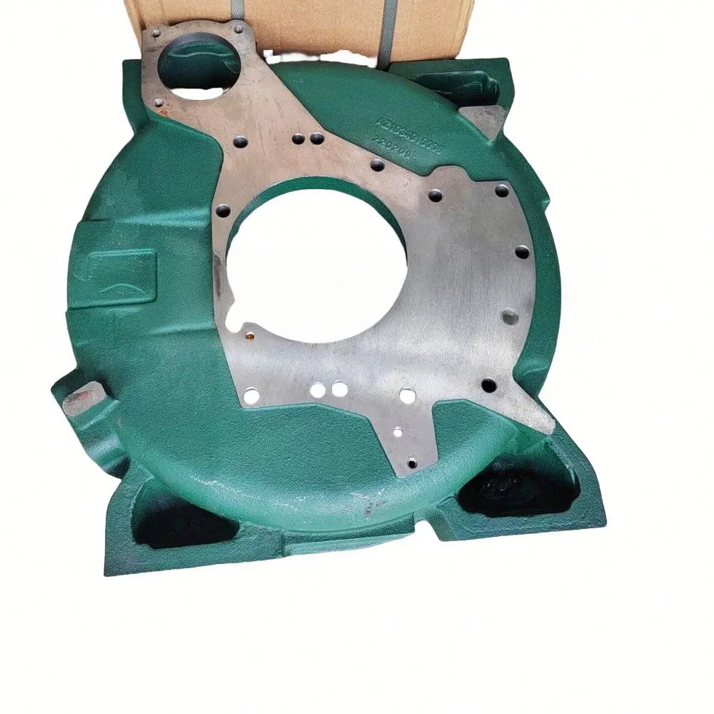 AZ1034010008 Flywheel Housing Use for SINOTRUK HOWO HOHAN FAW SHACMAN DONGFENG BEIBEN FOTON Spare Parts