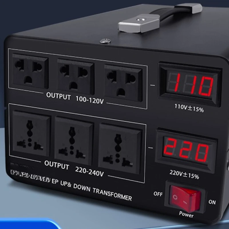 

220V to 110V transformer, Japan, Taiwan, America, electrical appliances, converter, high-power power converter