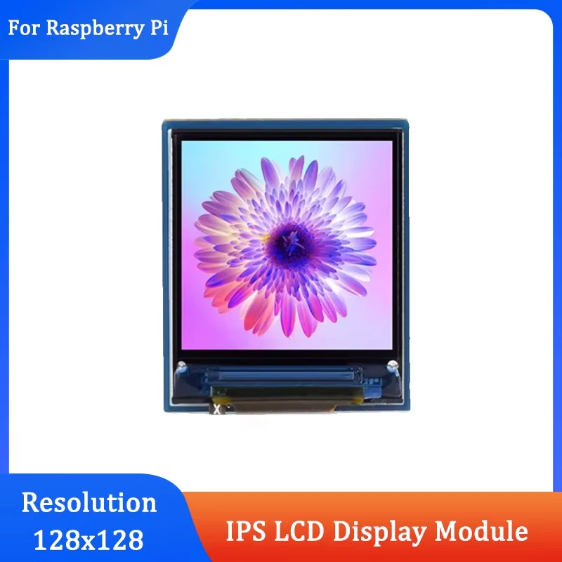 

0.85 Inch IPS LCD Module Colorful GC9107 Chip SPI Interface 128x128 Resolution For Arduino Raspberry Pi