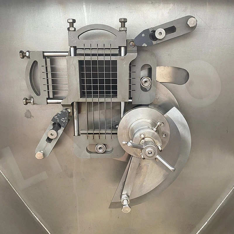 Frozen Meat Cube Cutting Machine Chicken Meat Dicer Dicing Equipment
