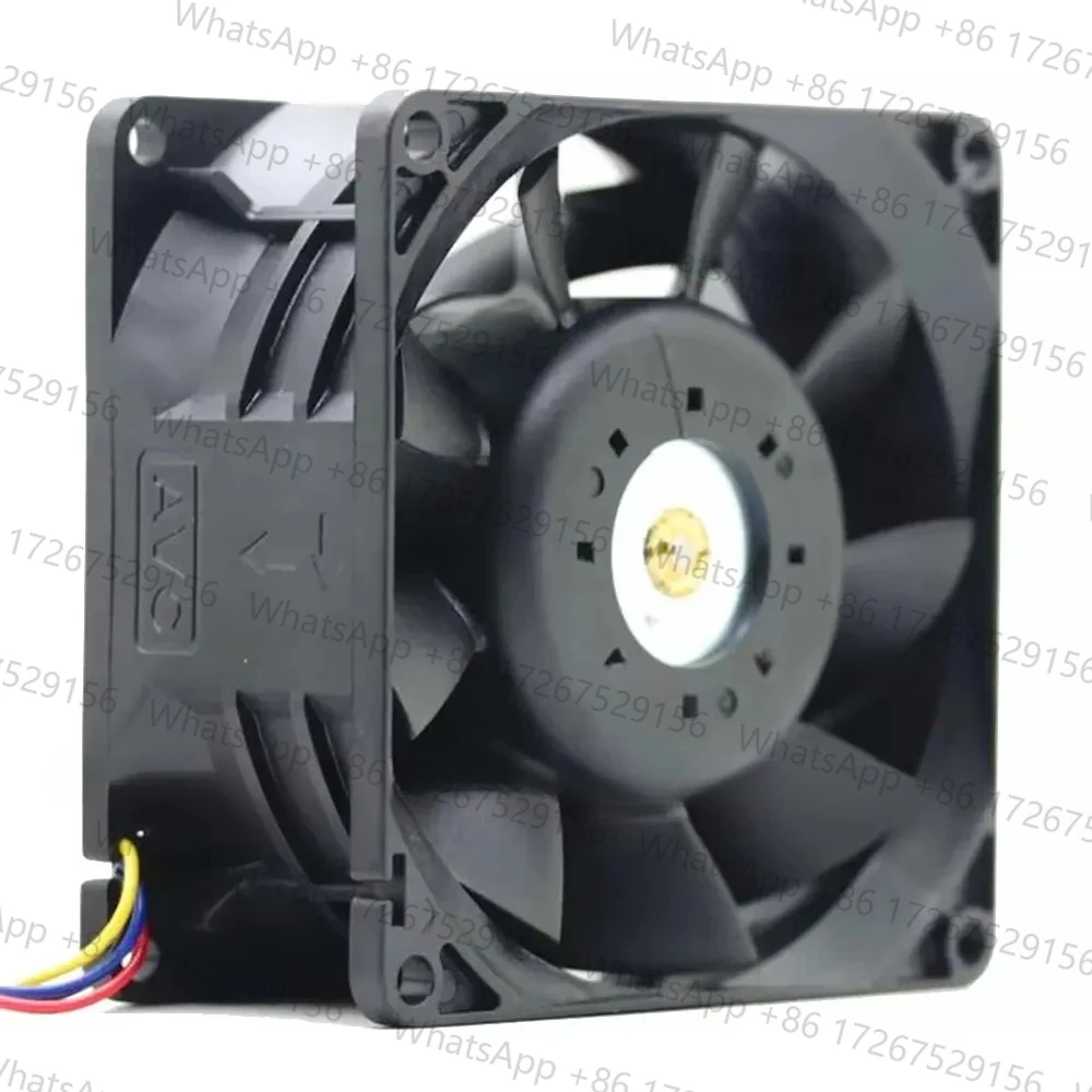 For AVC 2B08038B48U 8cm 8038 80x80x38mm 48V 0.58A server chassis cooling fan
