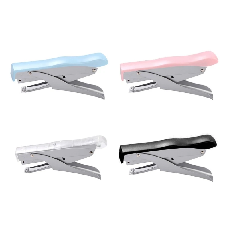 Handheld Stapler 10 Sheet Capacity Desk Stapler Heavy Duty Stapler Ergonomic Grip Labor-Saving Stapler Stapling Machine