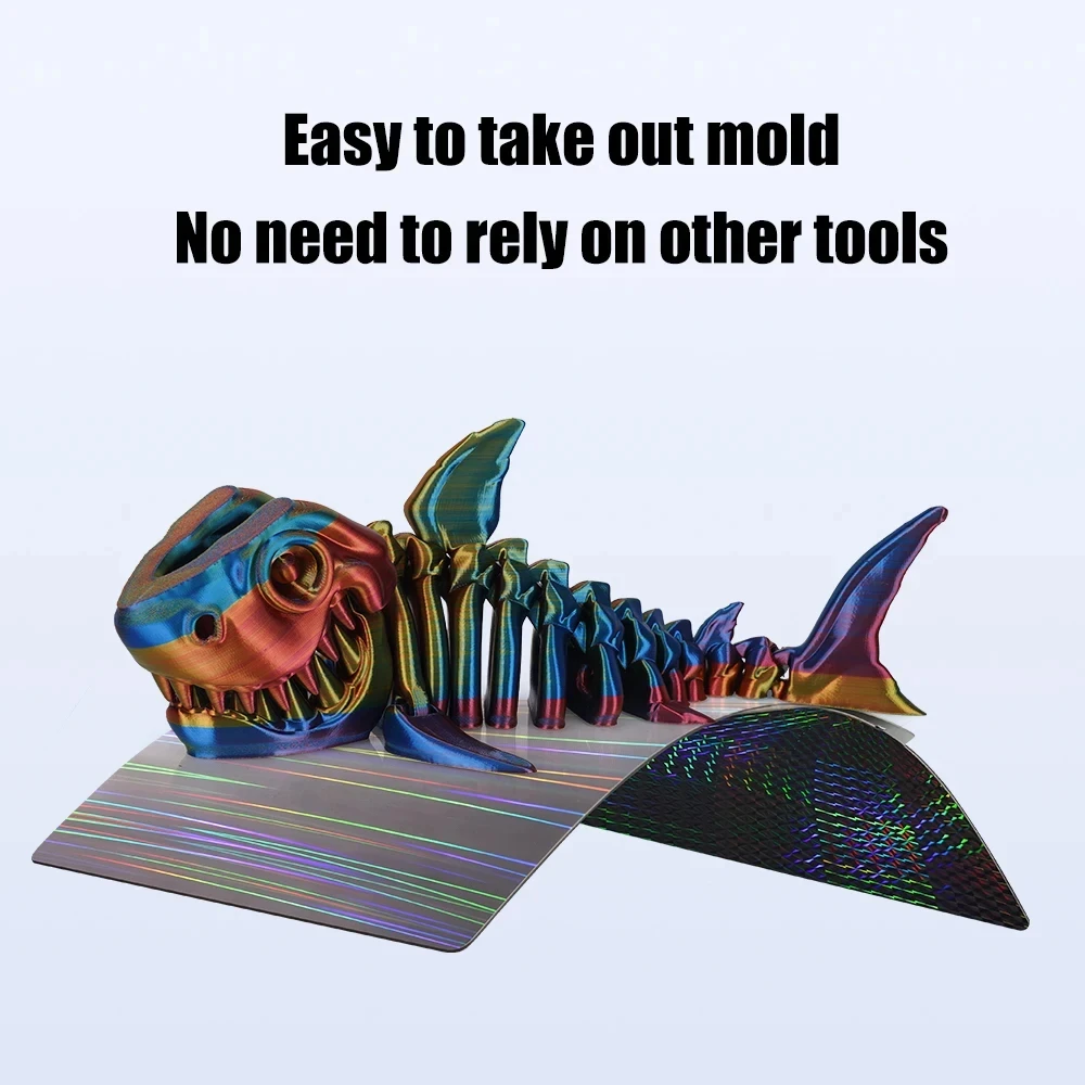 For Bambu Lab P1S P2S Build Plate A1 X1C Pei Texture 257x257 H1H PEY Peo Sheet Spring Steel For Bambulabs X1 Carbon Bambulab P1P