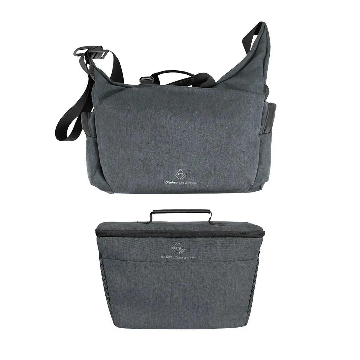 MECO&DISE Agile Core DSLR Camera Bag with Independent Inner Compartment Single Shoulder Oblique Span for Telephoto Lens Photogra
