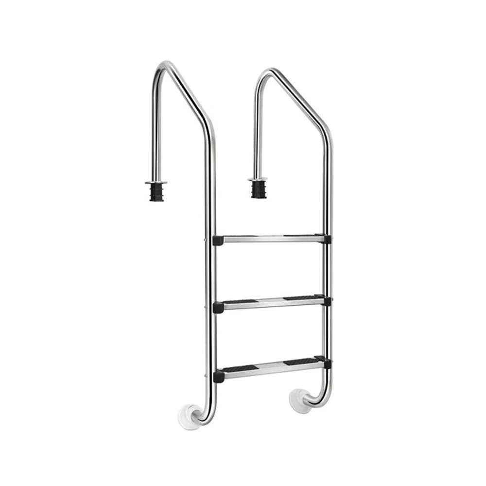 High Quality Stainless Steel 304/316 Pool Ladder with 2/3/4/5 Steps Wholesale Bath Cover & Pool Tools & Accessories