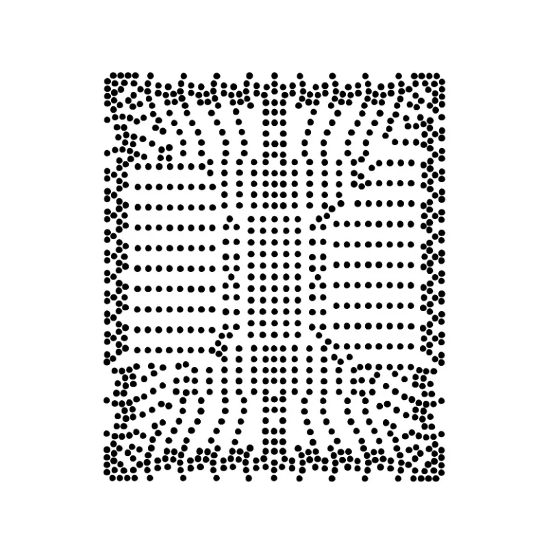 Direct Heating 80*80 90*90 Q3NT FH82HM870 SRPF6 BGA1037 BGA Stencil Template