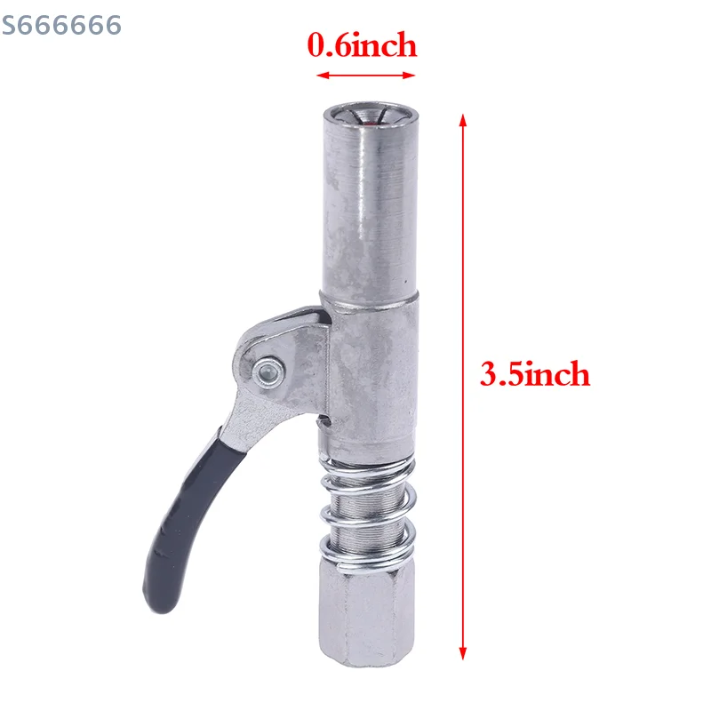 

New gear oil nozzle high-pressure butter gun nozzle head single handle double handle locking clamp type butter gun flat head