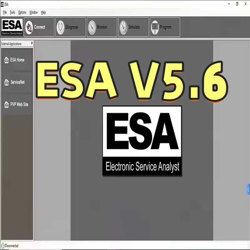 Car software ESA Electronic Service Analyst 5.6 + 2023 SW FLASH FILE with Keygen Unlock PUNLOCK for Paccar Car Repair Software