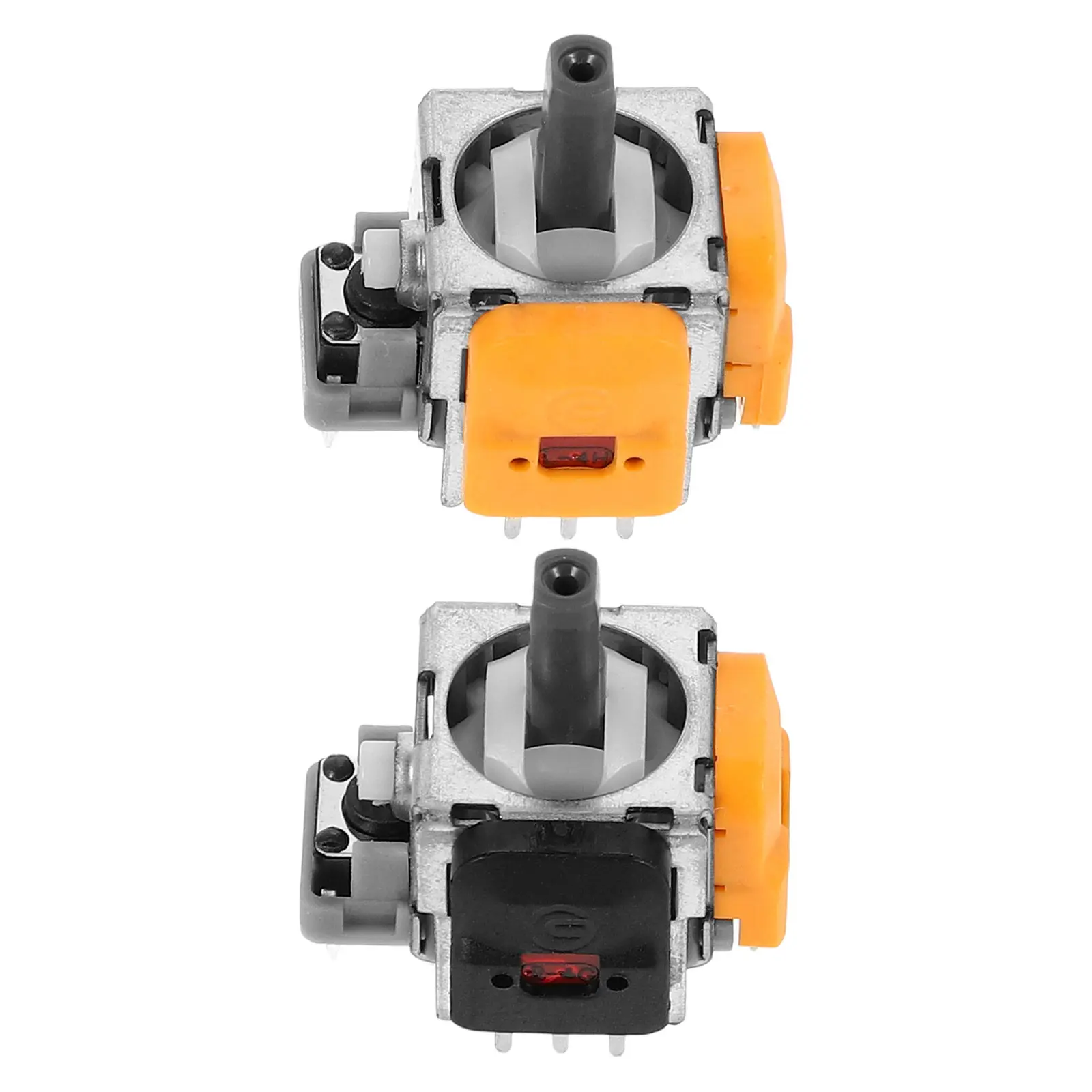 2Pcs Hall-Effect Joysticks Replacement High Precision Compatible 3D Analog Sensor Wheel Thumb Sticks Rocker Module
