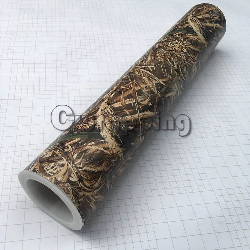 Shadow Grass Blades Tape Graphics Camo Printed Grass Camouflage Style Truck Hunter Car Roof Hood Camouflage Vinyl Vehicle Wrap