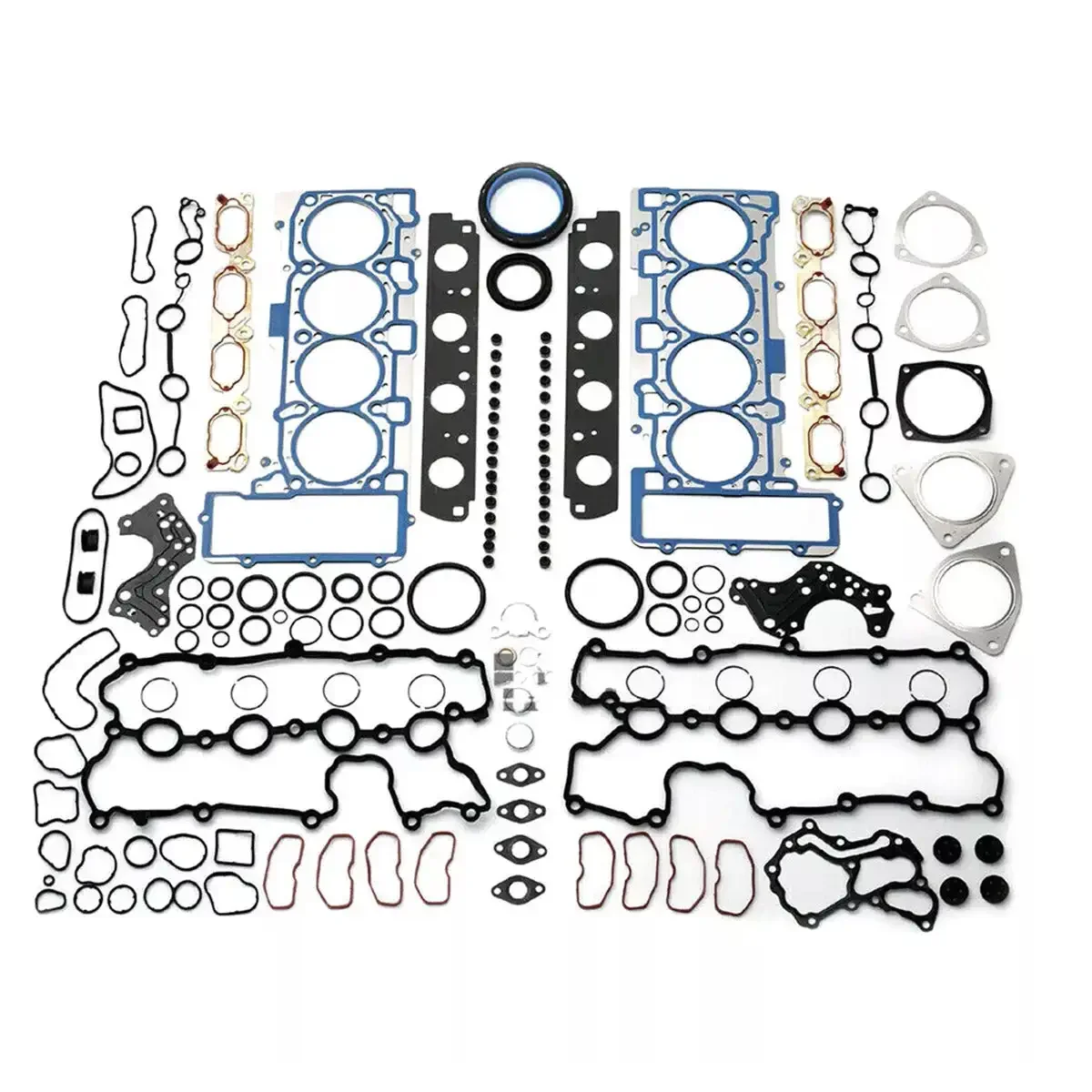 

Engine Overhaul Rebuilding Gasket Seals Kit for Audi S5 A6 A8 Q7 R8 VW Touareg 4.2L 4163CC DOHC Naturally Aspirated BVJ BAR