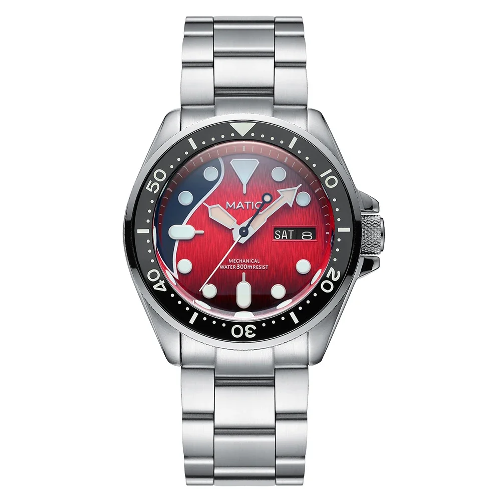 

MATIC WATCH DIVER SE 42mm SII NH36A Mechanical Wristwatches SKX [Red+Black Dial]