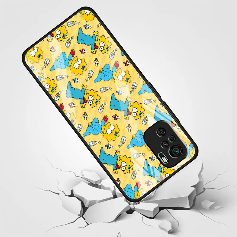 Phone Case for Xiaomi Redmi A7 A5 15 14C 13 14R 15C 12C 12 10X 10 9i 10C 9T 9A The Simpsons Collage Duff Tempered Glass Cover - view 6