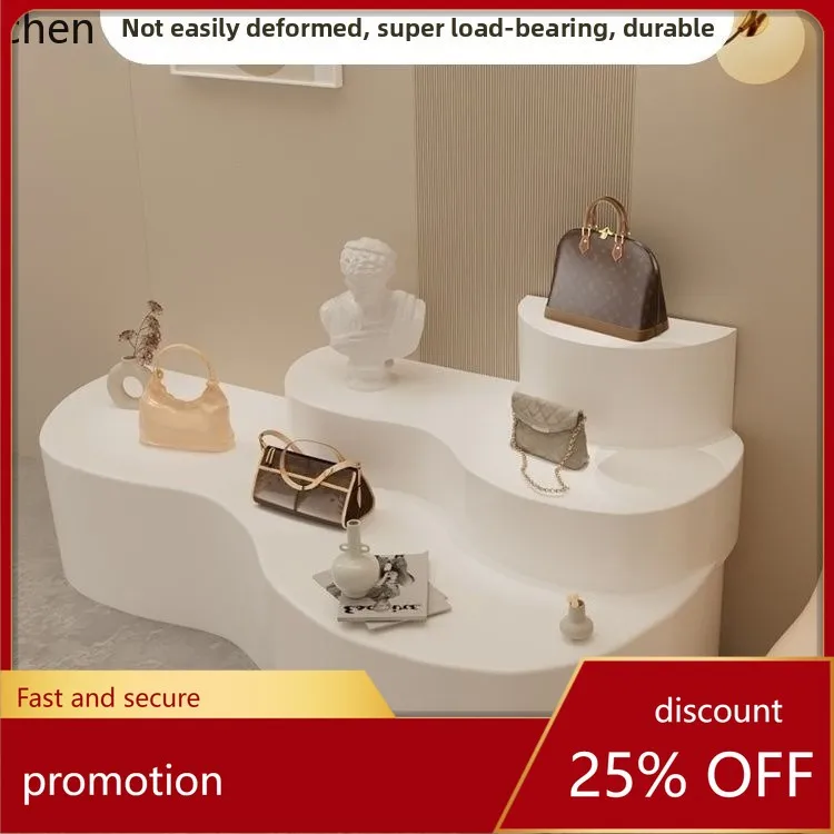 CZ Wall-Mounted Model - Irregular Display Stand for Clothing Store, Shoe, Bag, Gift , Live Streaming, Irregular Display Cabinet