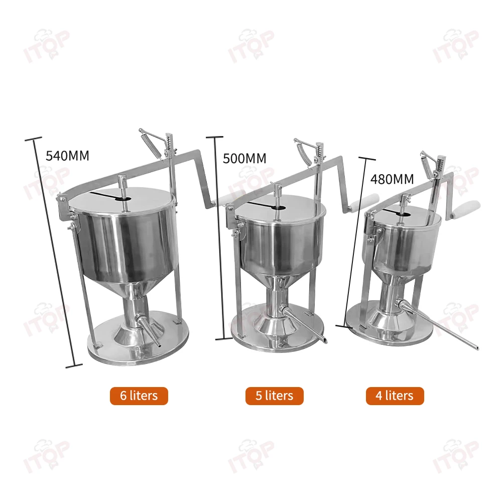 

Gold Seller Commercial Bread Jam Donut Manual Cream Puff Pastry Filling Machine