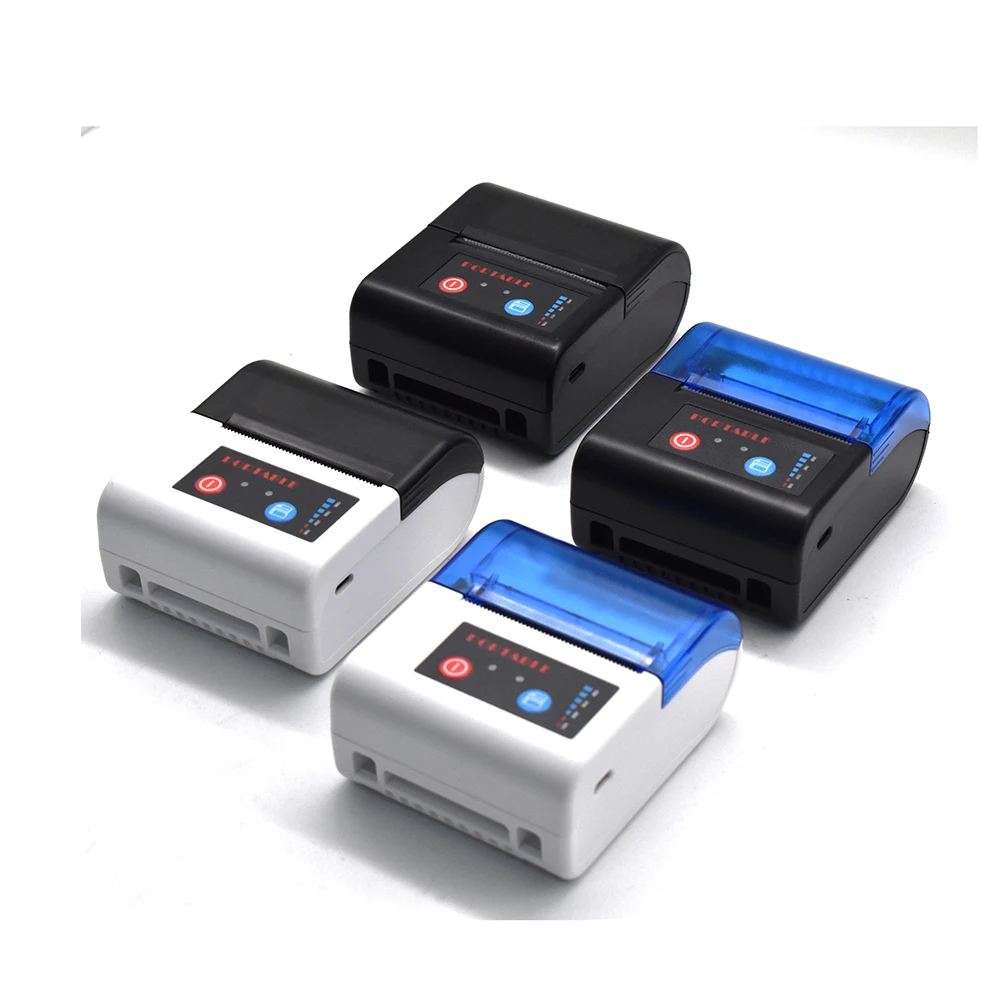 

Newest Update P58H Bluetooth Thermal Label Printer Mini Portable Receipt Printer Stock Product