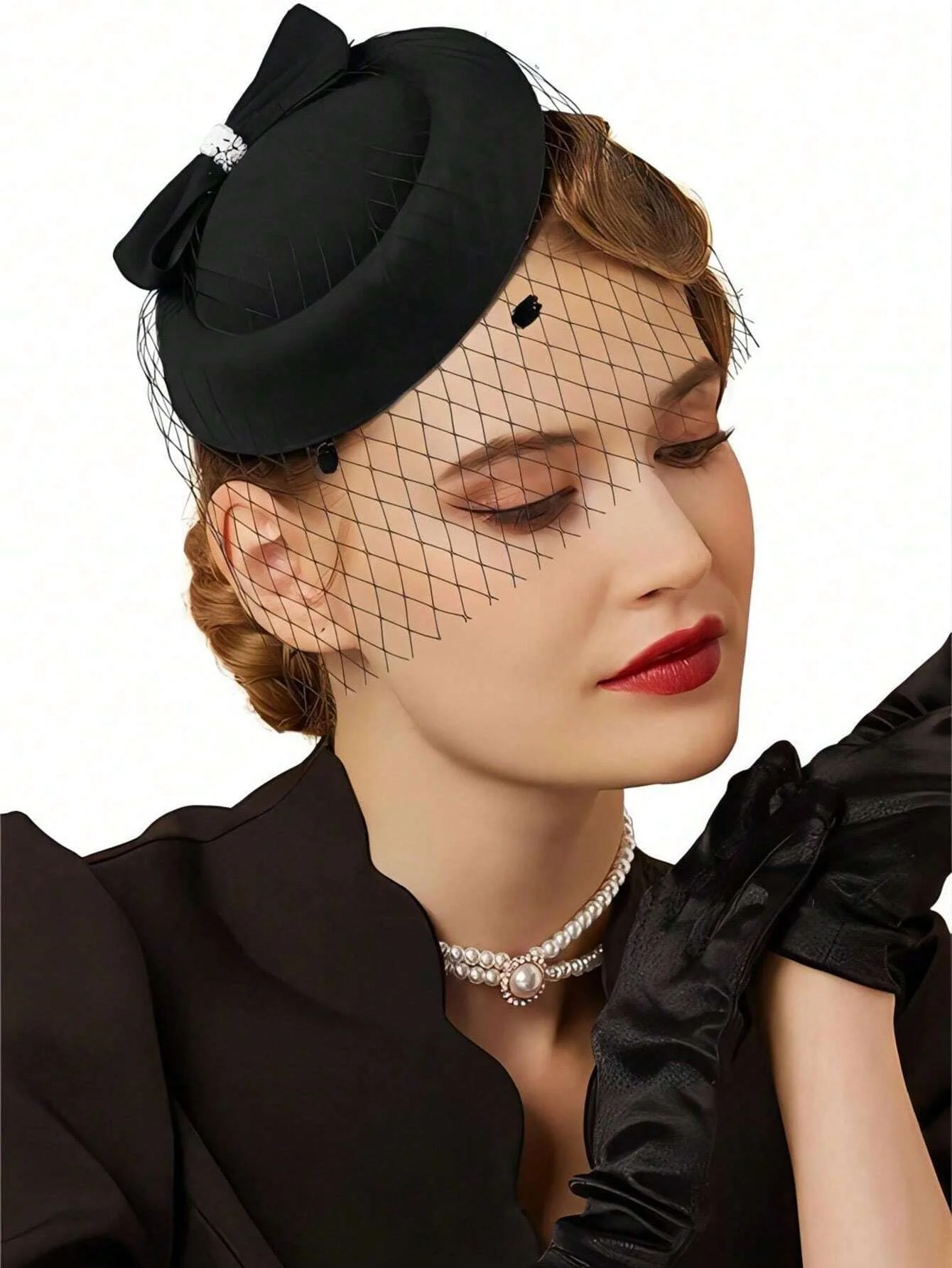 Fascinators Kapelusze 20s 50s  – Women'S Fashion Of The 50S recenzja i cena