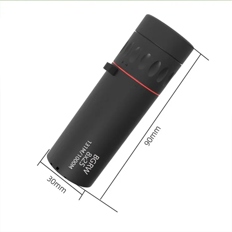 Télescope monoculaire haute puissance, grossissement 8x, pour des images claires et croisées, cadeau parfait pour les amateurs de photographie