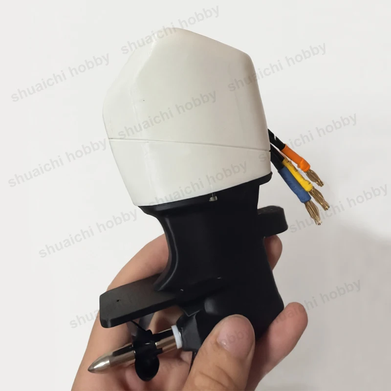 1PCS 1/24 Scale RC Ship Outboard Engine F540 3000KV Brushless Motor 3S Powered Stern Thruster DIY Upgrade Parts for Model Boat
