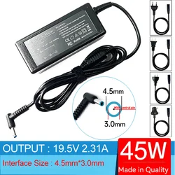 19.5V 2.31A 45W Laptop Ac Adapter Charger For HP Pavilion x360 11 11-k 15 15-d 15-an 15-au 15-bw M3 m3-u M6 m6-p m6-w m6-ae 17-e