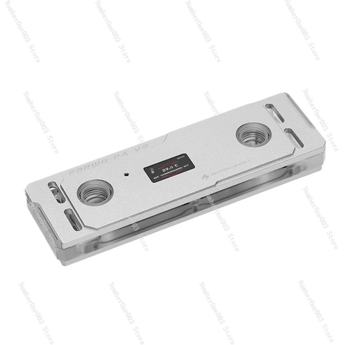 Multi-mode Color Screen Version Digital Display Memory Water Cooling Head Vest Heat Sink Set FBRWB-PA V2