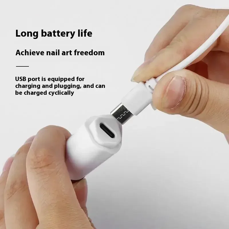 เครื่องอบเล็บยูเอสบี ดรายเออร์ขนาดเล็ก สำหรับทำเล็บที่บ้าน อุปกรณ์ทำเล็บมืออาชีพ หลอดไฟยูวี แอลอีดี