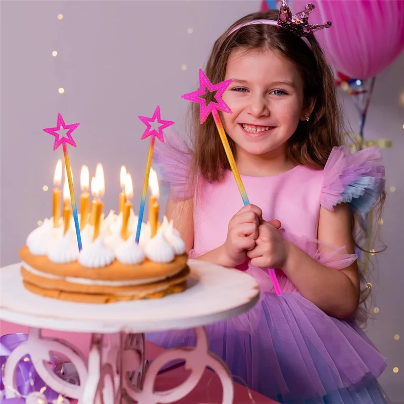 ABUM-마술 지팡이, 요정 지팡이, 어린이 휴일 파티 장식 소품, 댄스 공연 소품