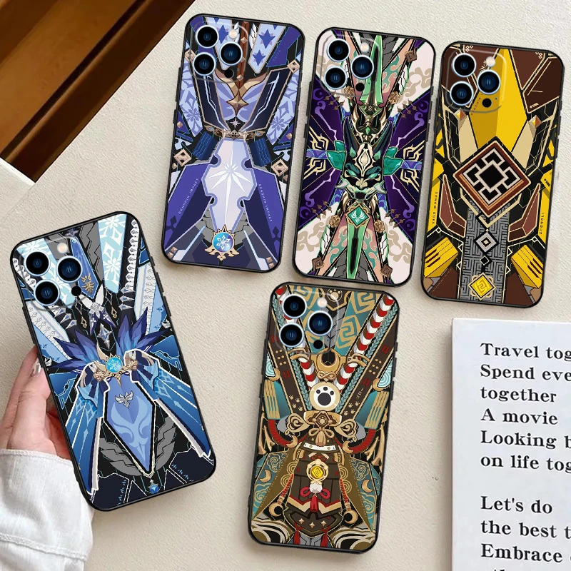 Genshin Impact para Huawei Nova 3i 7i 8i 11i 12i 9 10 SE Y60 Y61 Y70 Y72 Y73 Y90 Y91 P20 P30 P40 Lite