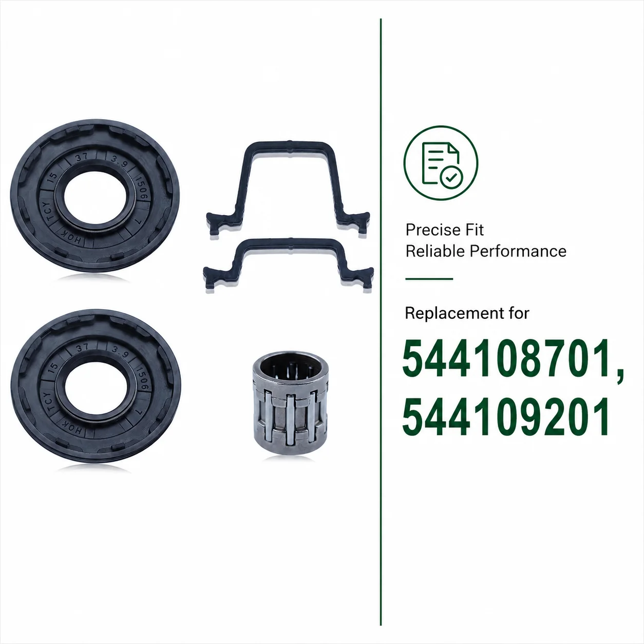 Gasket Crank Seal Bearing Kit For Husqvarna 445 445E 445 II 450 450E 450 II 450 Rancher Chainsaw 544108701 544109201 Spare Parts