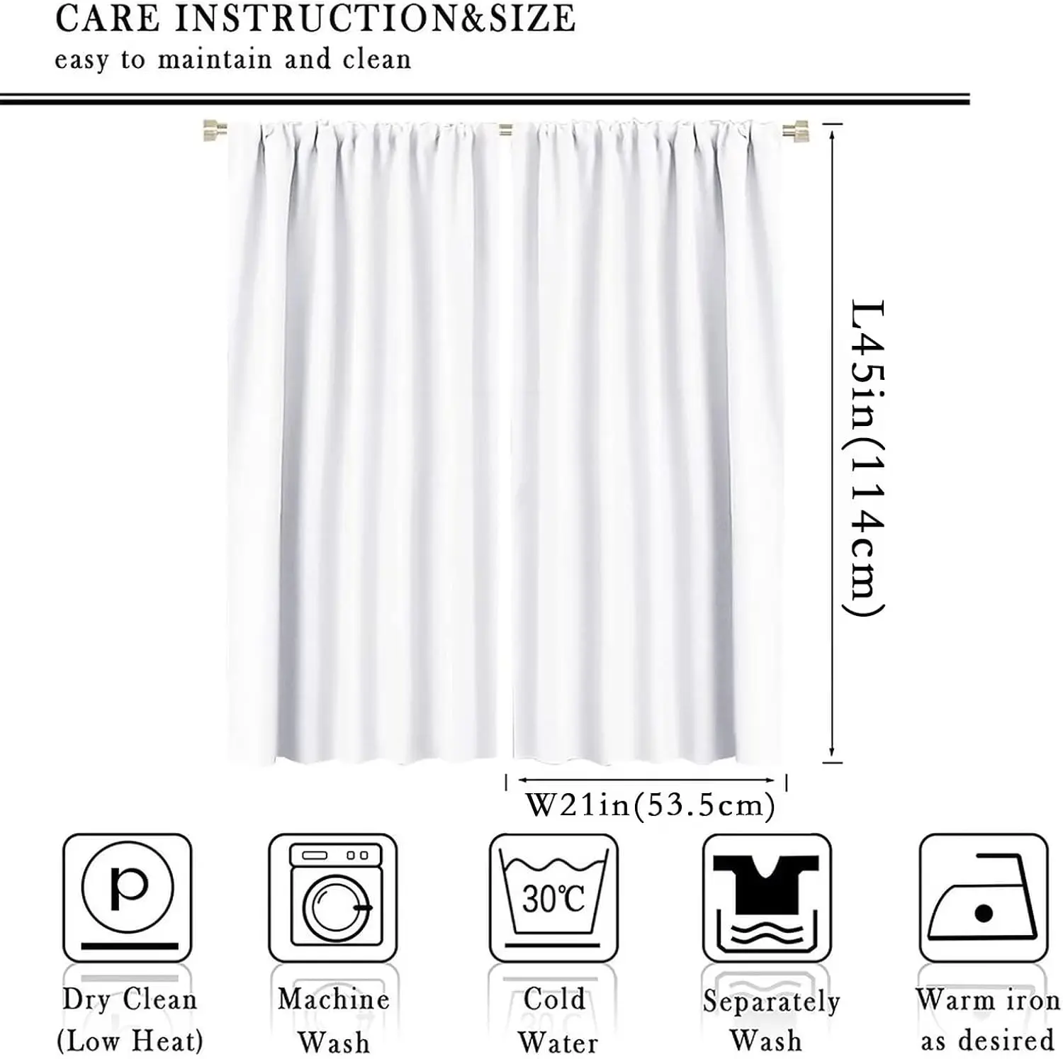 Mandala Sun Moon Curtains Fantasy Boho Black White Stars Floral Rod Pocket Blackout Window Drapes Bedroom Living Room Kitchen